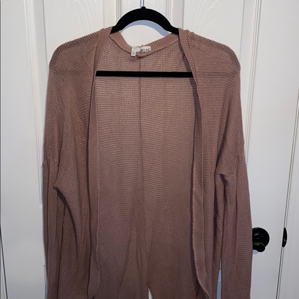 Rusty Pink Cardigan